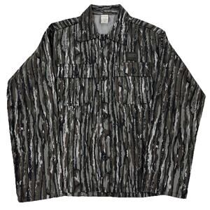 Vintage Liberty Realtree Shirt Button Up Boys XL USA Made New Trebark Chore Hunt